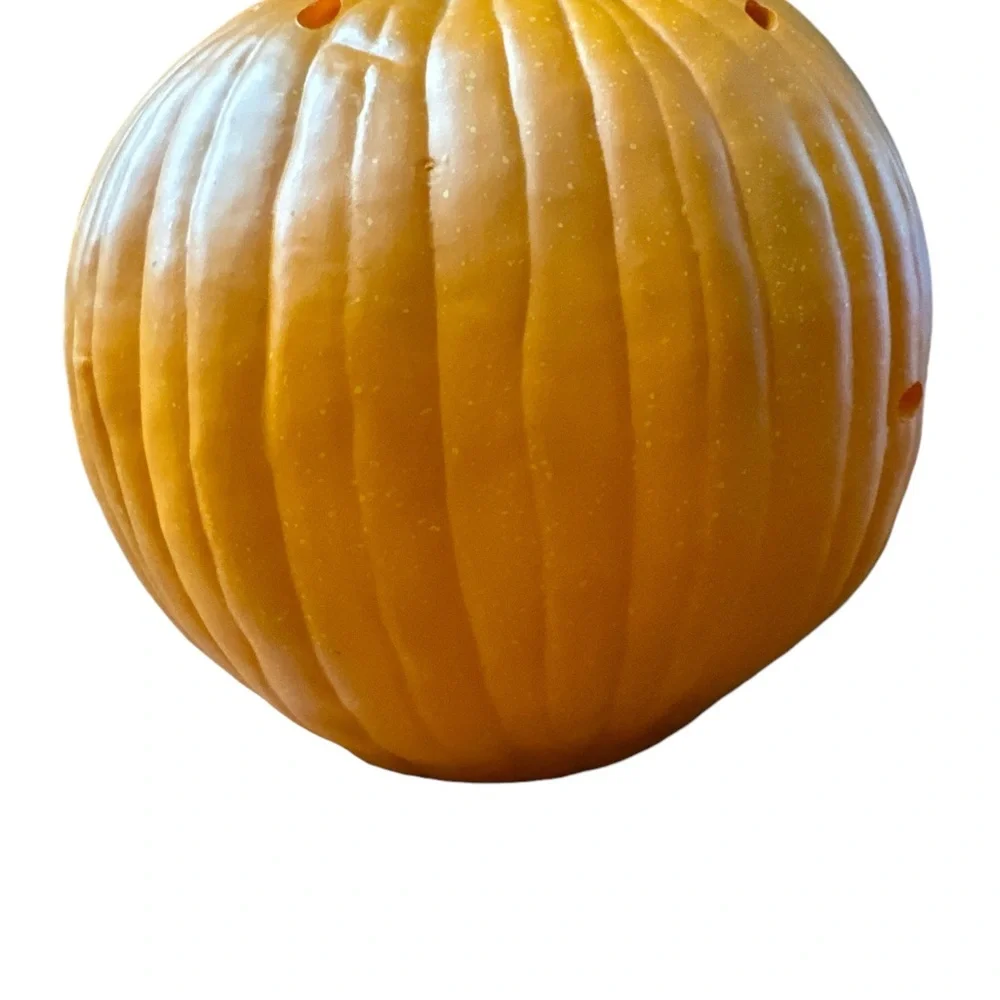 Halloween Talking Pumpkin Motion‎ Sensored Eyes Open & Mouth Moves Creepy Decor